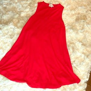 Asos red Maternity swing dress